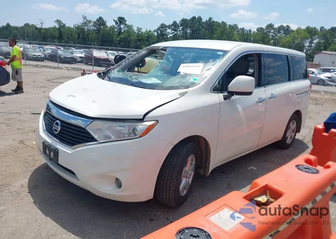 2015 Nissan Quest Sv from USA, damaged, VIN JN8AE2KP9F9120951